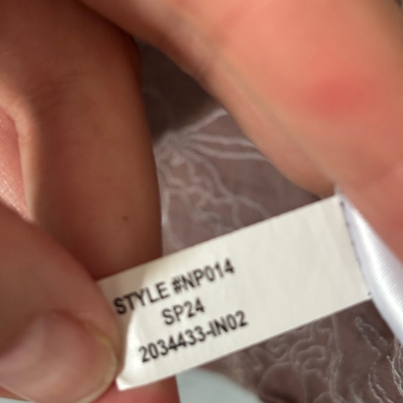 Madewell Embroidered Cropped Button Front Blouse Brown Floral Size L - Picture 6 of 11